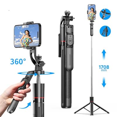 Stable Shooting Selfie Stick 360