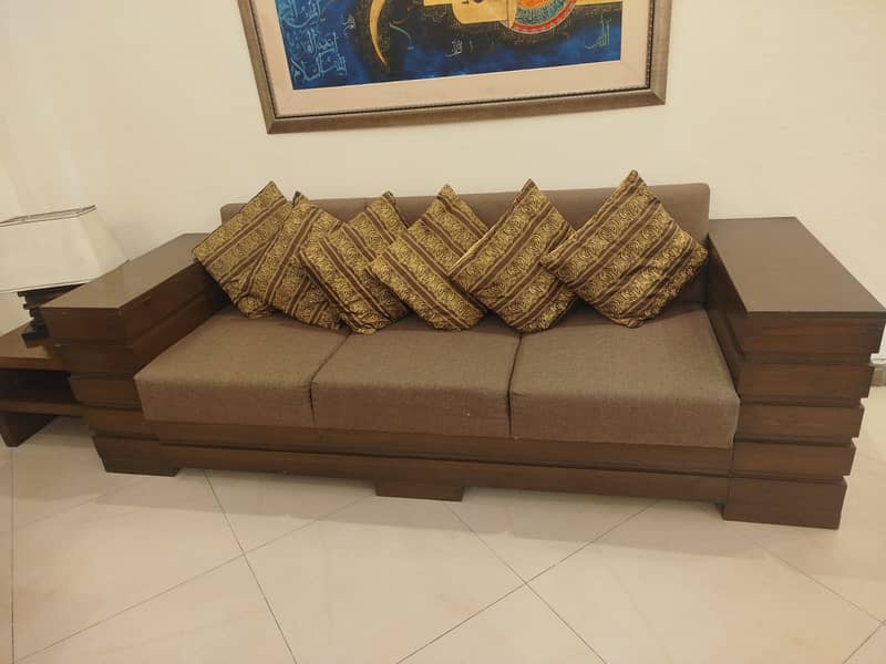 Solid wood Sofa 1