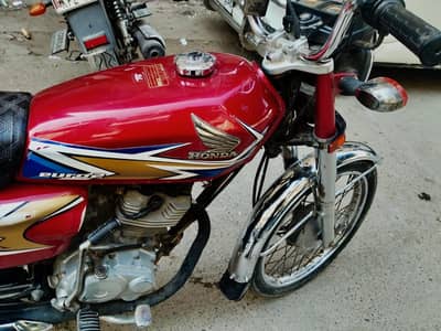HONDA CG 125 / MODEL 2020 / hyderabad num