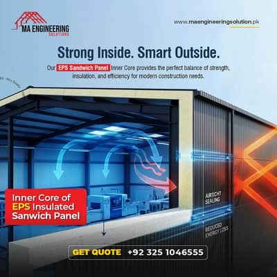 porta cabin Container office EPS Sandwich Panel Cold storage Steel