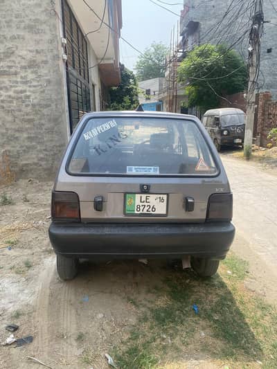 Suzuki Mehran VX 2016