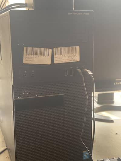 DELL OPTIPLEX XE2 with Samsung 22 inch lcd for sale gaming pc urgent