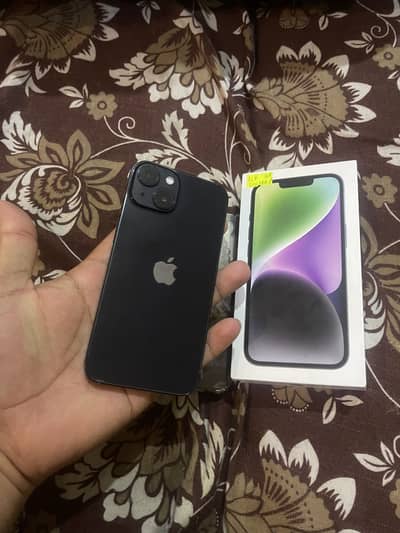Iphone 14jv 128gb non PTA with box only waterpack