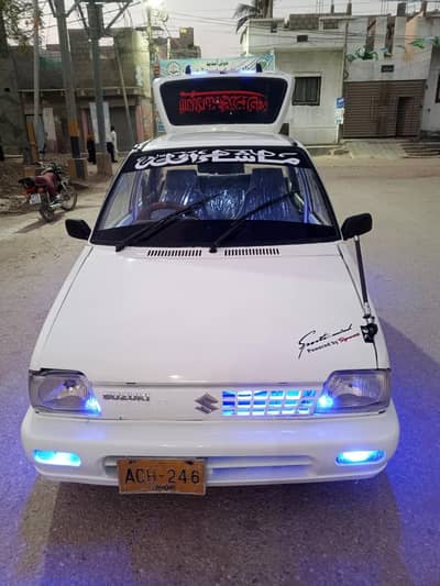 Suzuki mehran powerful engine tubeles tyres new alowirims genuine body