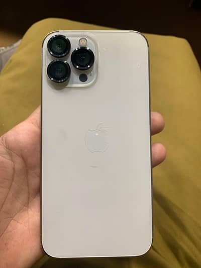 13 pro max with box 128 gb storage Jv