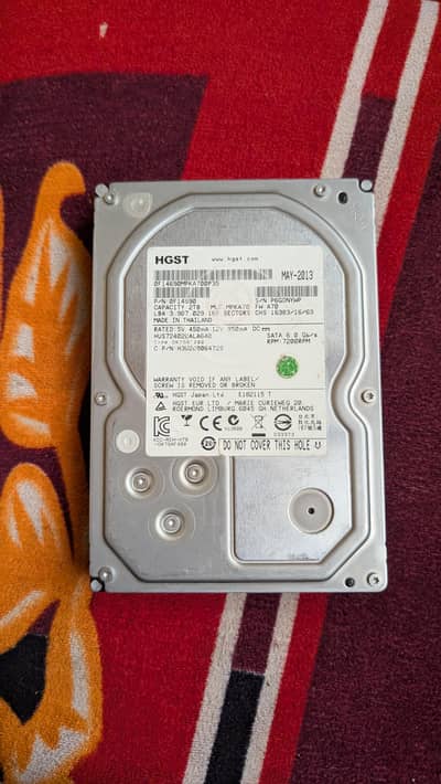 2tb hard drive 100% Health