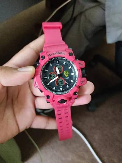 Ferrari g shock watch
