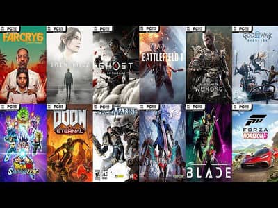 PC Games QR Codes,Steam Games and Steam accounts with games