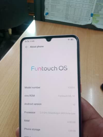 Vivo Y51 V2024 Mobile For Sale 10/10 No Fault Never Repaird Guarantee