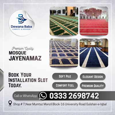 Janamaz|Masjid Janamaz|Prayer Carpet|Turkish Janamaz|Riyaz-ul-Jannah