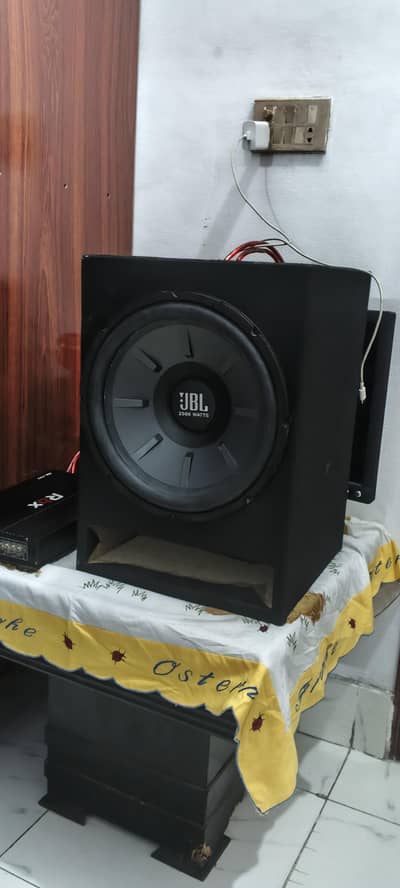JBL subwoofer and amplifier best bass