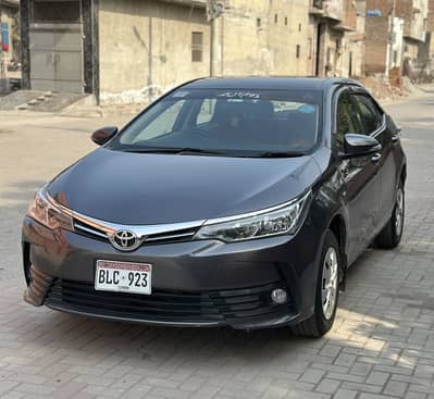 Toyota Corolla GLi Automatic 1.3 2017 December New Shape.