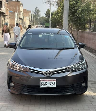 Toyota Corolla GLi Automatic 1.3 2017 December New Shape.