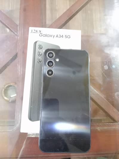 Samsung A34 5g in 8/128 no open no repair on hand used not any fault