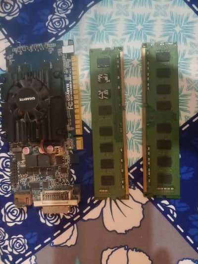 Nvidia GeForce GT 610 or 8 gb rams for sale