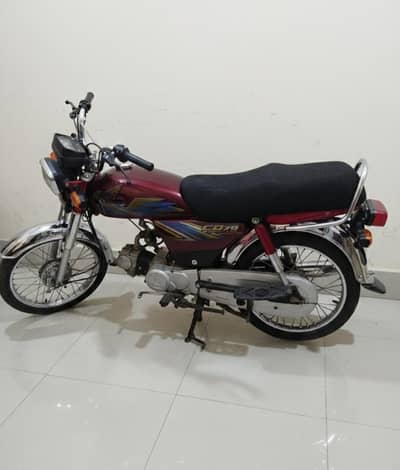 Honda cd70 2021 bio matric on spot total genuine BMW lock  and PPF