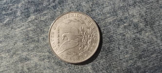 1888 one Morgan dollar