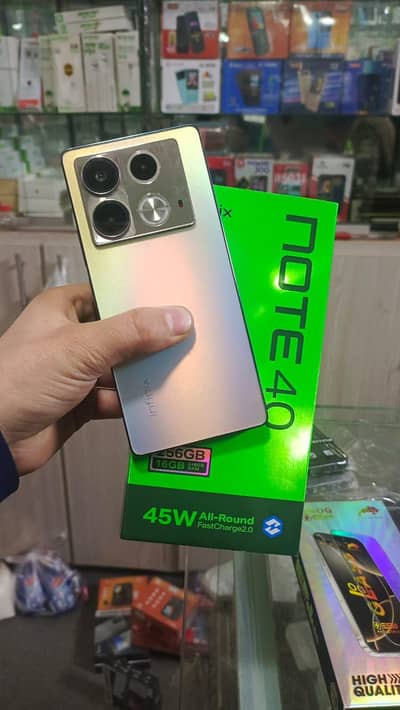 INFINIX NOTE 40 FULL LUSH CONDITION