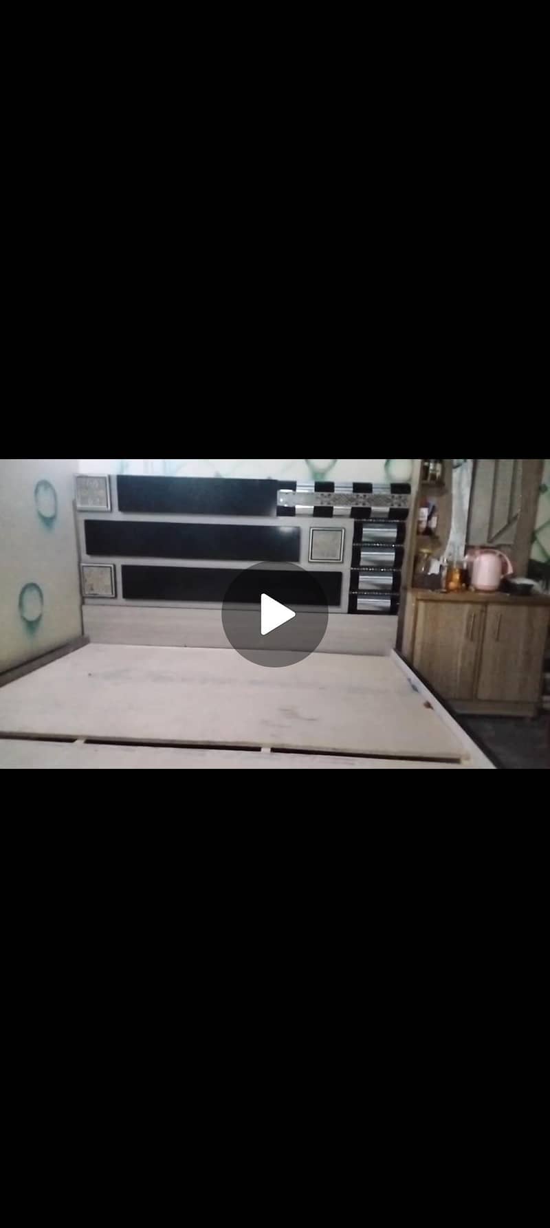 bed with side table 1