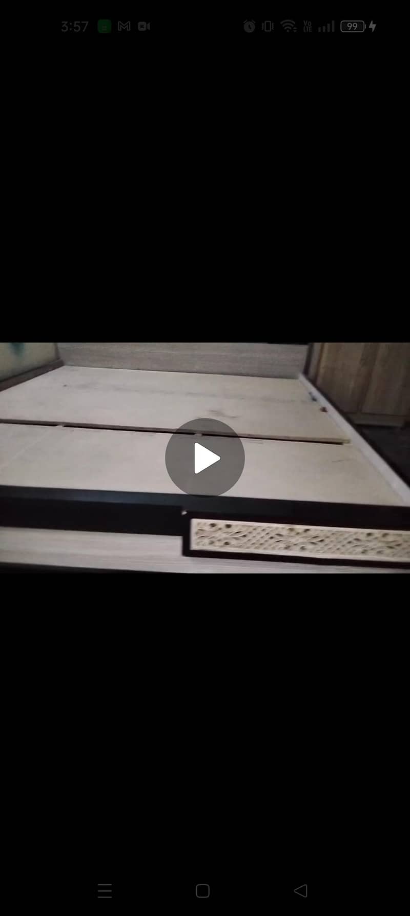 bed with side table 2