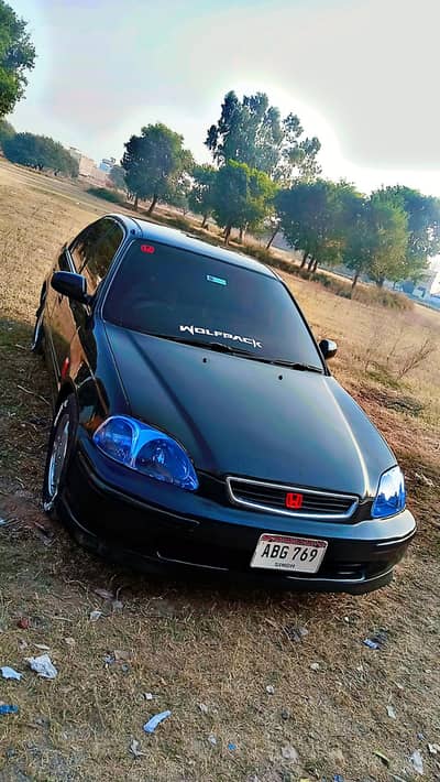 Honda civic model 1997 registration 98.