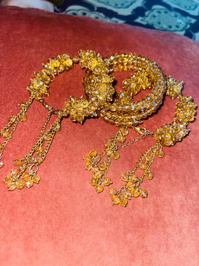 Gajra handmade bangles set customize in your favorite color