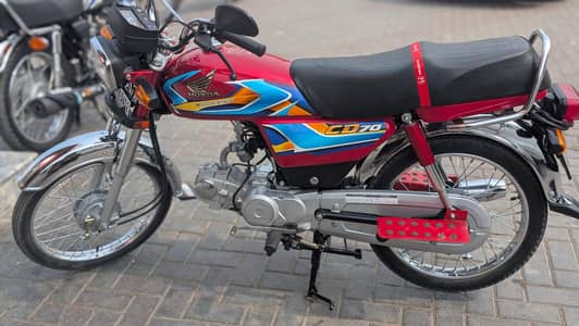 Honda 70 2070 kilo metre use
