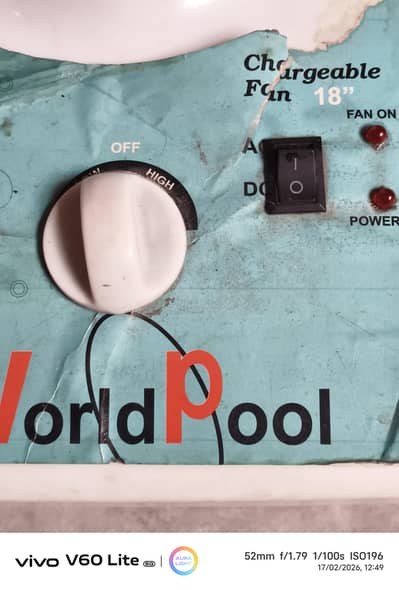 A fan which you need to survive in summers