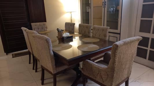 100% Sheesham Wood Dining Table – 8 Seater