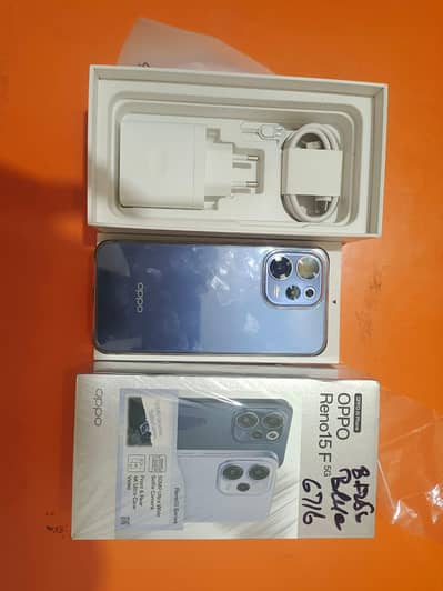 oppo Reno 15 F just box open