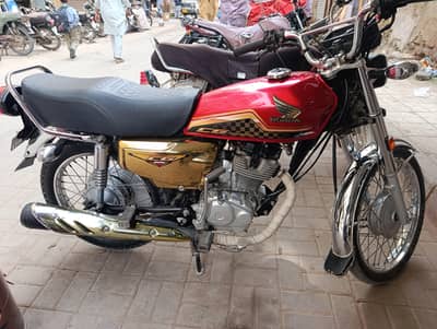haonda 125 self start  new condition