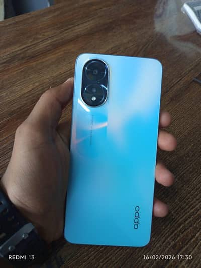 oppo A18 4/128 condition 10/10 no any single scratch