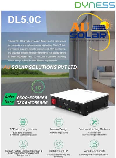 Dyness DL 5.0C | Lithium Batteries Dyness Narada Auxsol