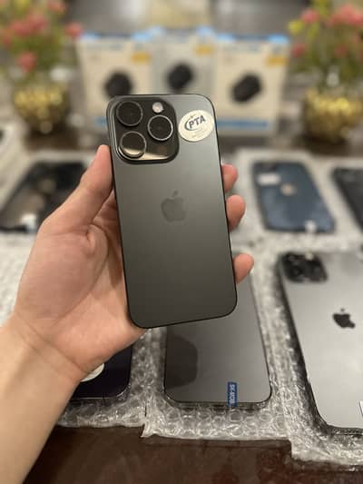 Iphone 15pro 256gb PTA | Physical esim