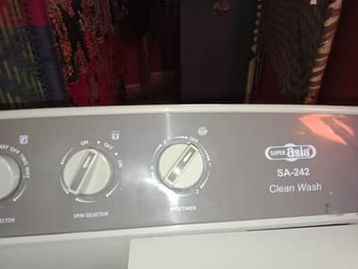 Washing machine+Dryer Machin S242 Super Asia