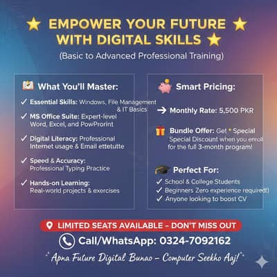 Learn computer course with high level tips and trick