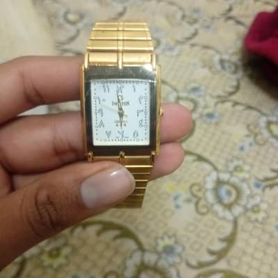 Golden watch