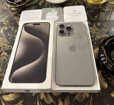 Iphone 15 pro max 512gb PTA Brandnew with Full box