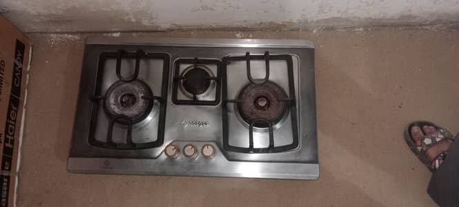 Nasgas stove stainless steel