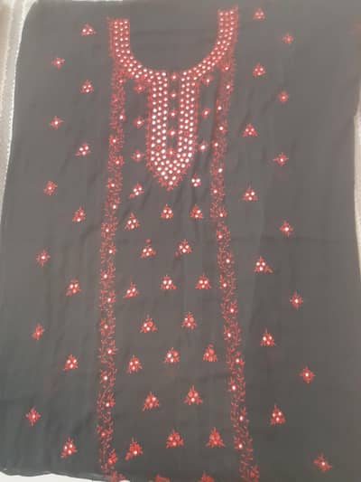 unstitched  balochi cloth