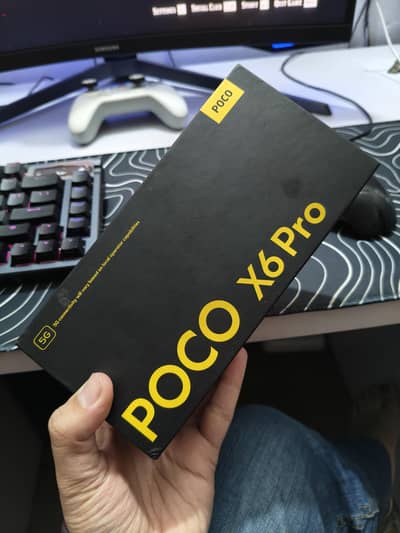poco x6 pro full box official pta