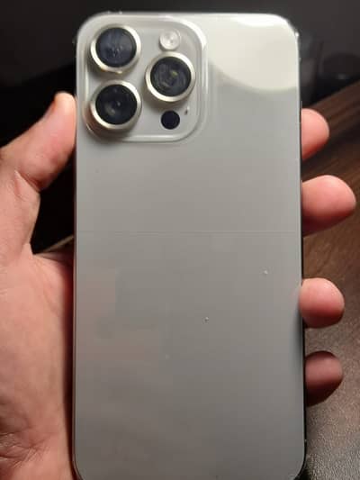 15 Pro Max PTA approved 256 Gb 97% Battery Health