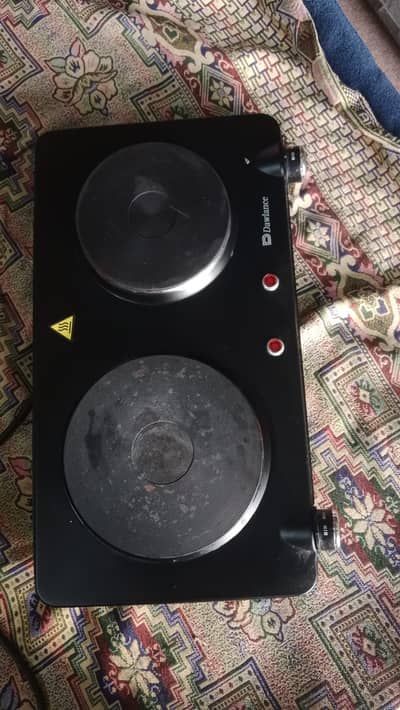 Dawlance double Hot plate stove