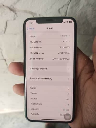 iPhone XS dual PTA