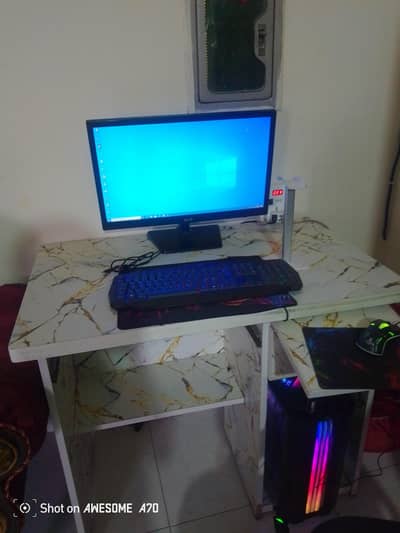 gaming PC with all accessories