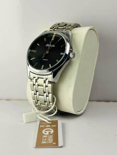 Men watches . . . Brand new. . . Black and Silver