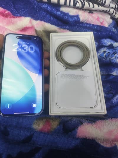 I phone 15 non pta 128gb battery 83 water  pak total original wight