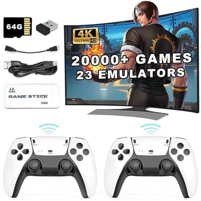 M15 RETRO Gaming Console with 3D 20,000+ VIDEO GAMES 4K HD - COD Avail
