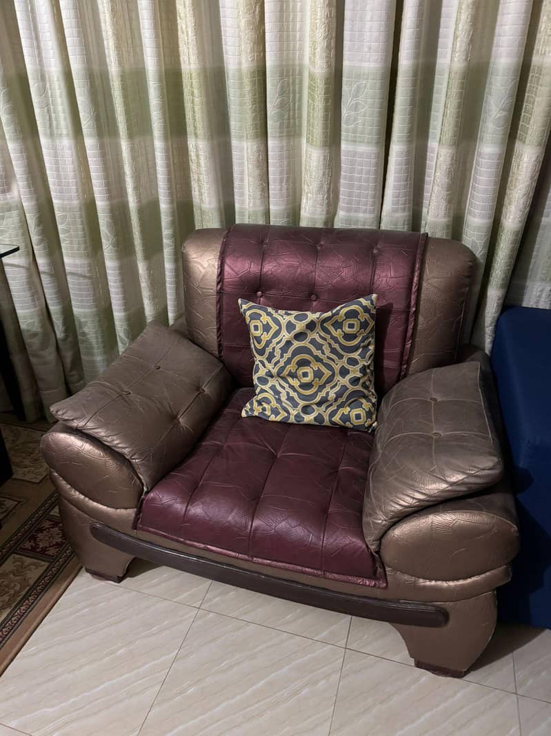 Leather Sofa set 1