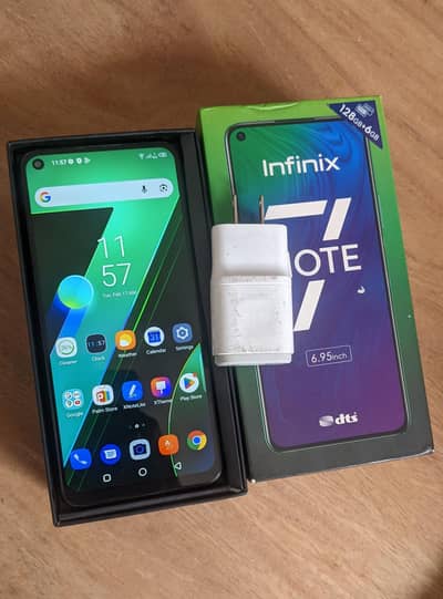 Infinix Note 7 6 128 Full box